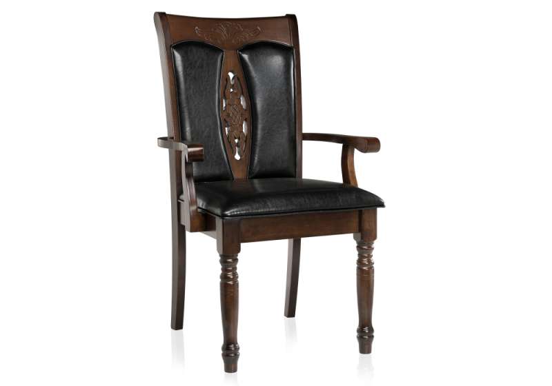 Стул деревянный Gala dirty oak / black (60x60x100). 