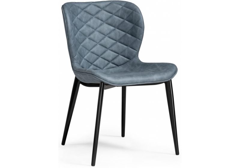 Стул на металлокаркасе Катабучи ткань kiprus 11 / черный глянец (50x58x79). 